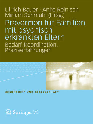 cover image of Prävention für Familien mit psychisch kranken Eltern